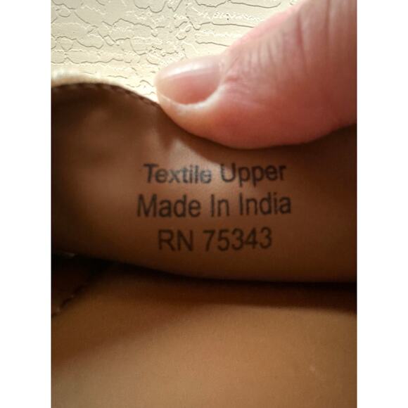 HAUTE HIPPIE | Rust White Aztec Print Embroidered Boho Slide Sandals | Women’s 8 - Picture 6 of 7